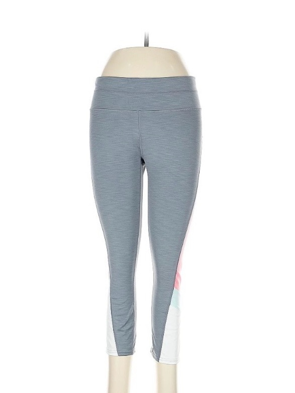 Athleta Grey Capri Leggings